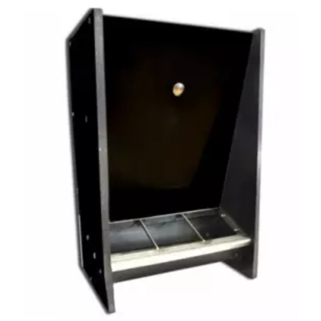 Tolva FM polietileno 3 bocas simple para lechones en maternidad 15 L