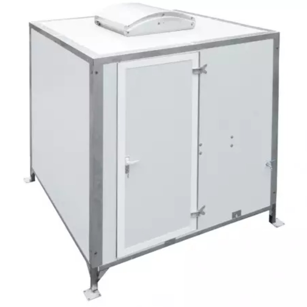 Porinox 2x2 sanitary dressing room