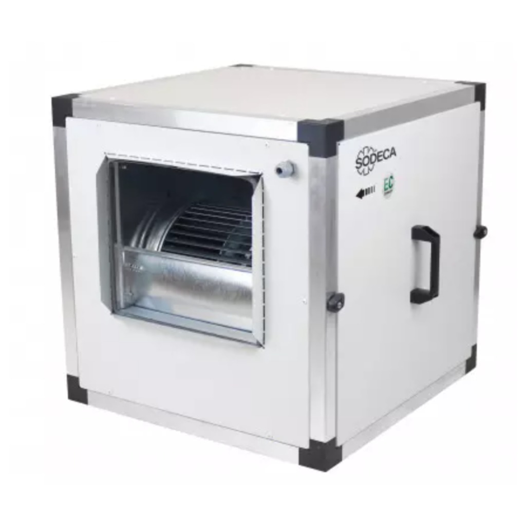 Unité de ventilation à isolation acoustique Sodeca CJBD