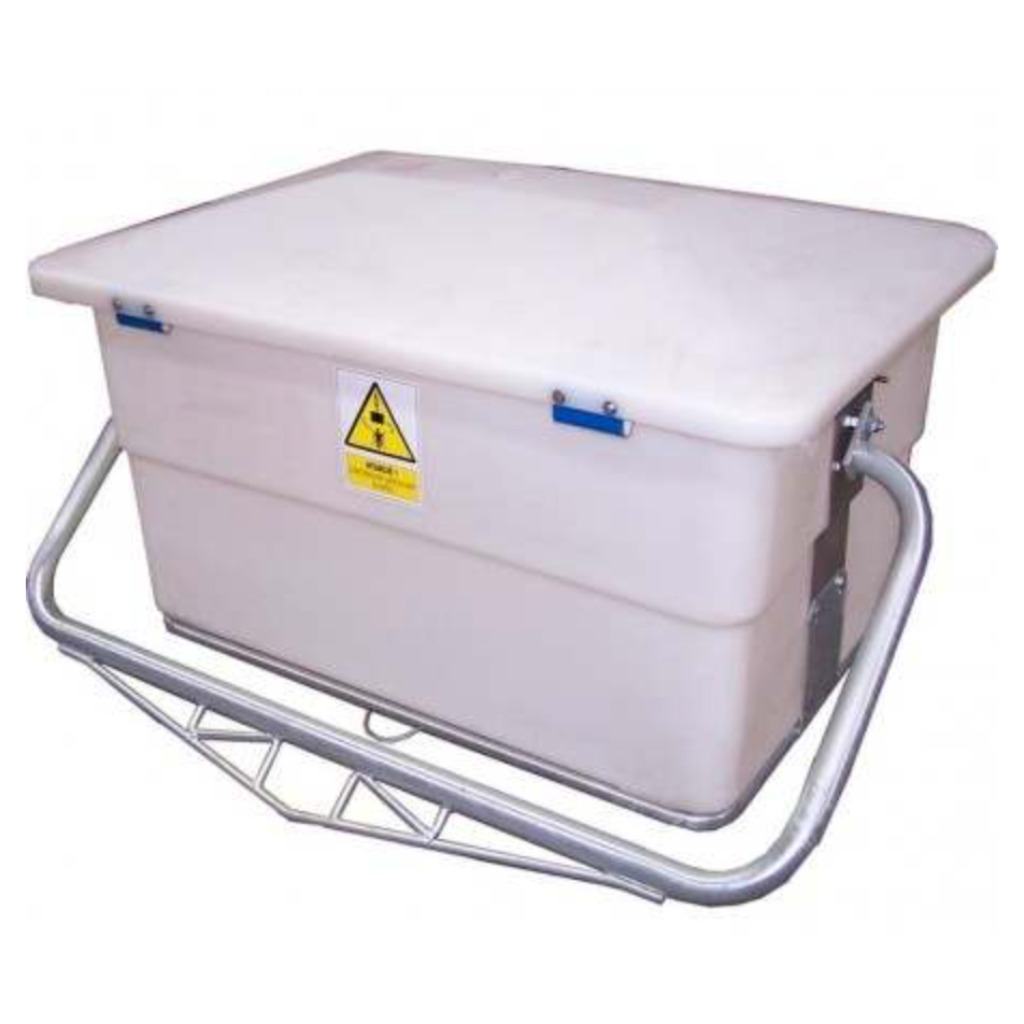 440 L corpse container - winch