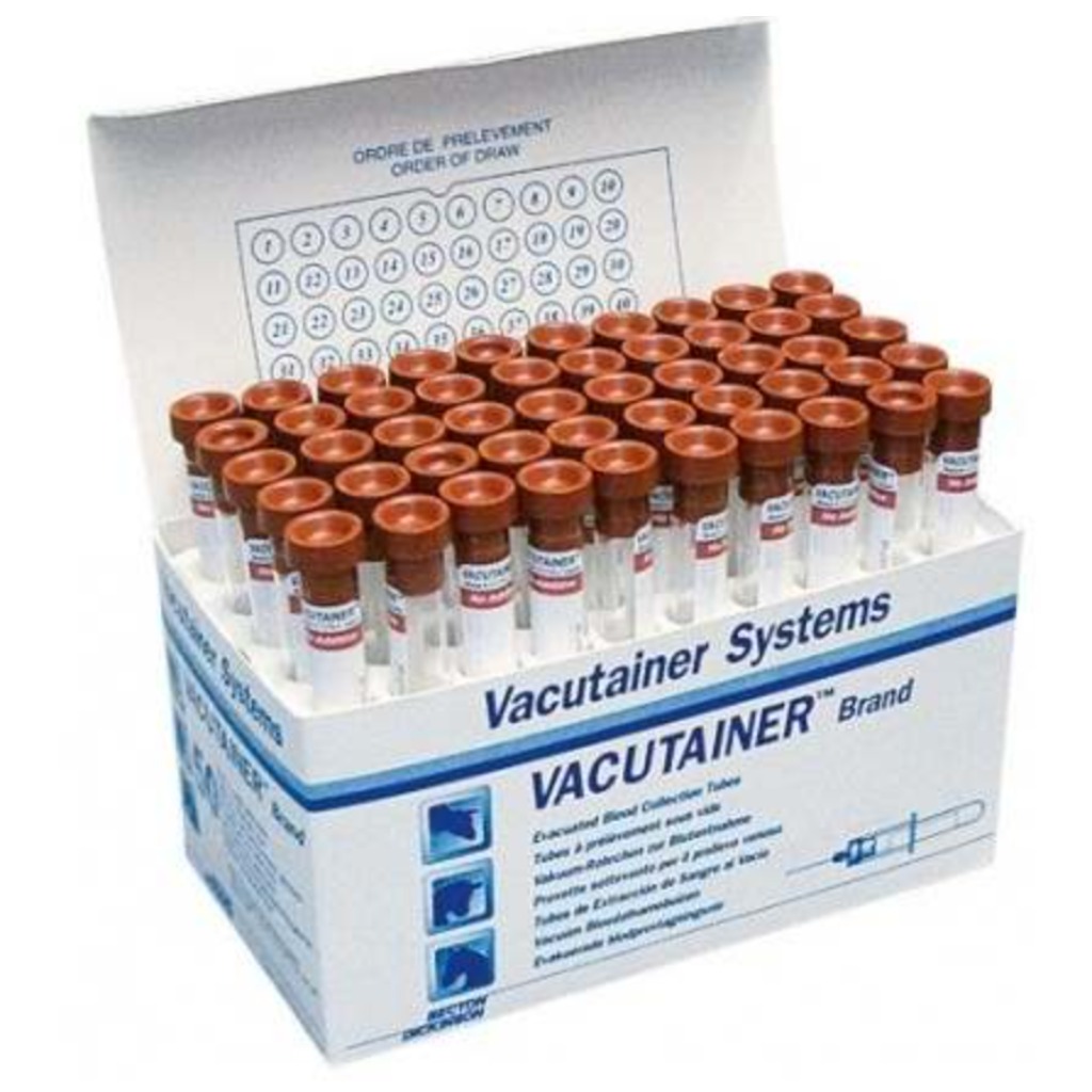 Tubes Vacutainer 5 ml 40 unités